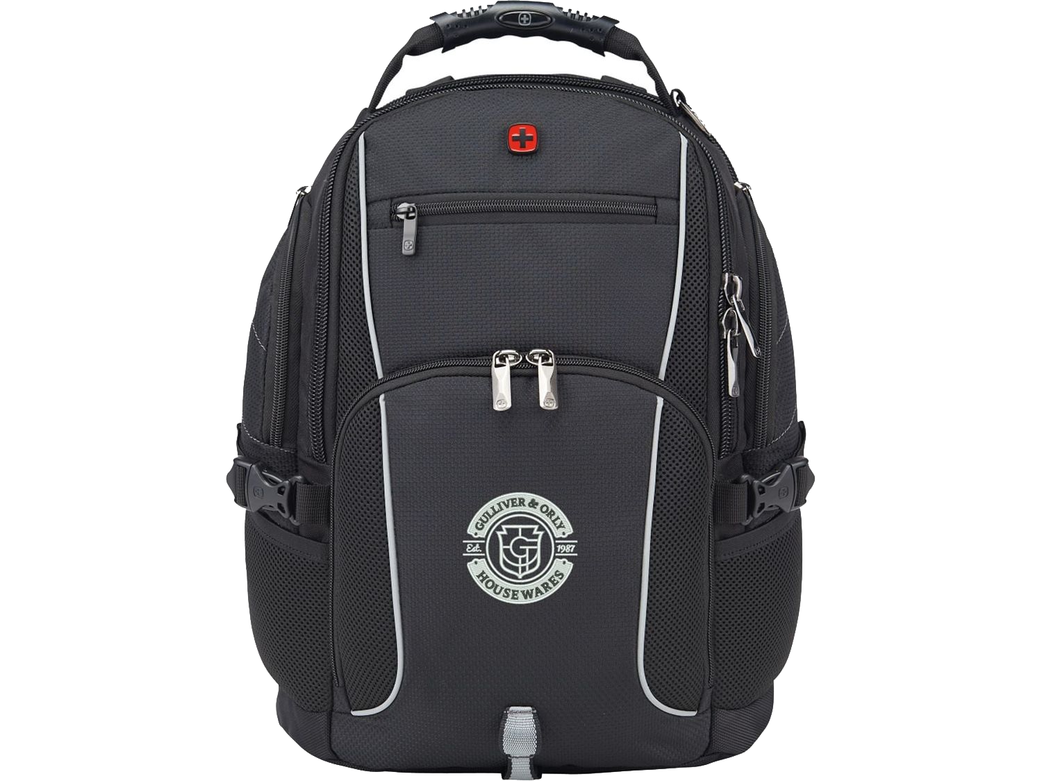 Wenger Pro II 15’’ Computer Backpack - Black - Laptop Backpacks