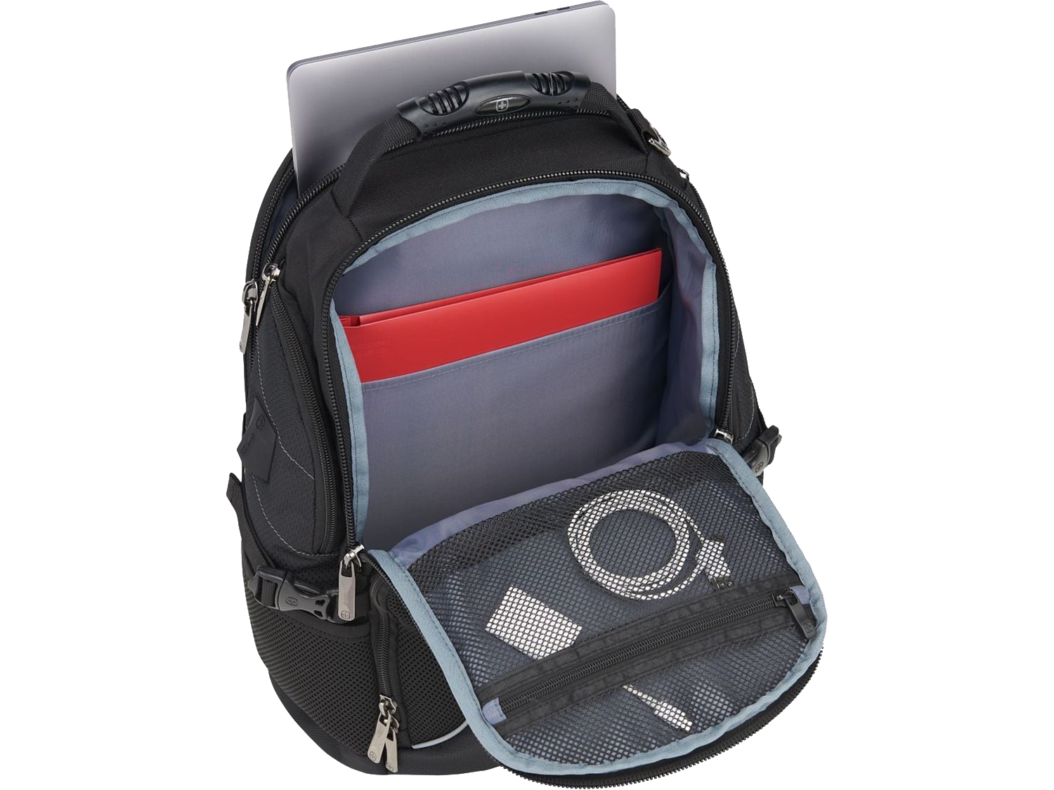 Wenger Pro II 15’’ Computer Backpack - Black - Laptop Backpacks