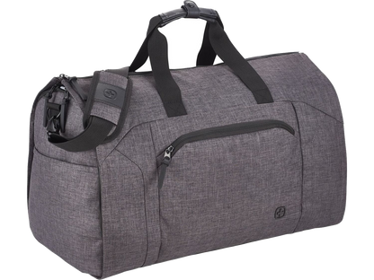 Wenger RPET Garment Duffle Bag - Charcoal - Garment Duffel Bags