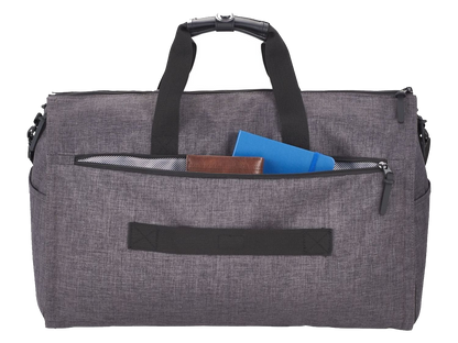 Wenger RPET Garment Duffle Bag - Charcoal - Garment Duffel Bags