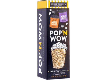 What's Pop'N Gourmet Popcorn Gift Set - Food Gift Sets - SwagWear