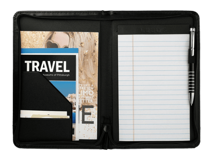 Windsor Impressions Jr. Zippered Padfolio with FSC® Mix Paper - Zippered Padfolios - SwagWear