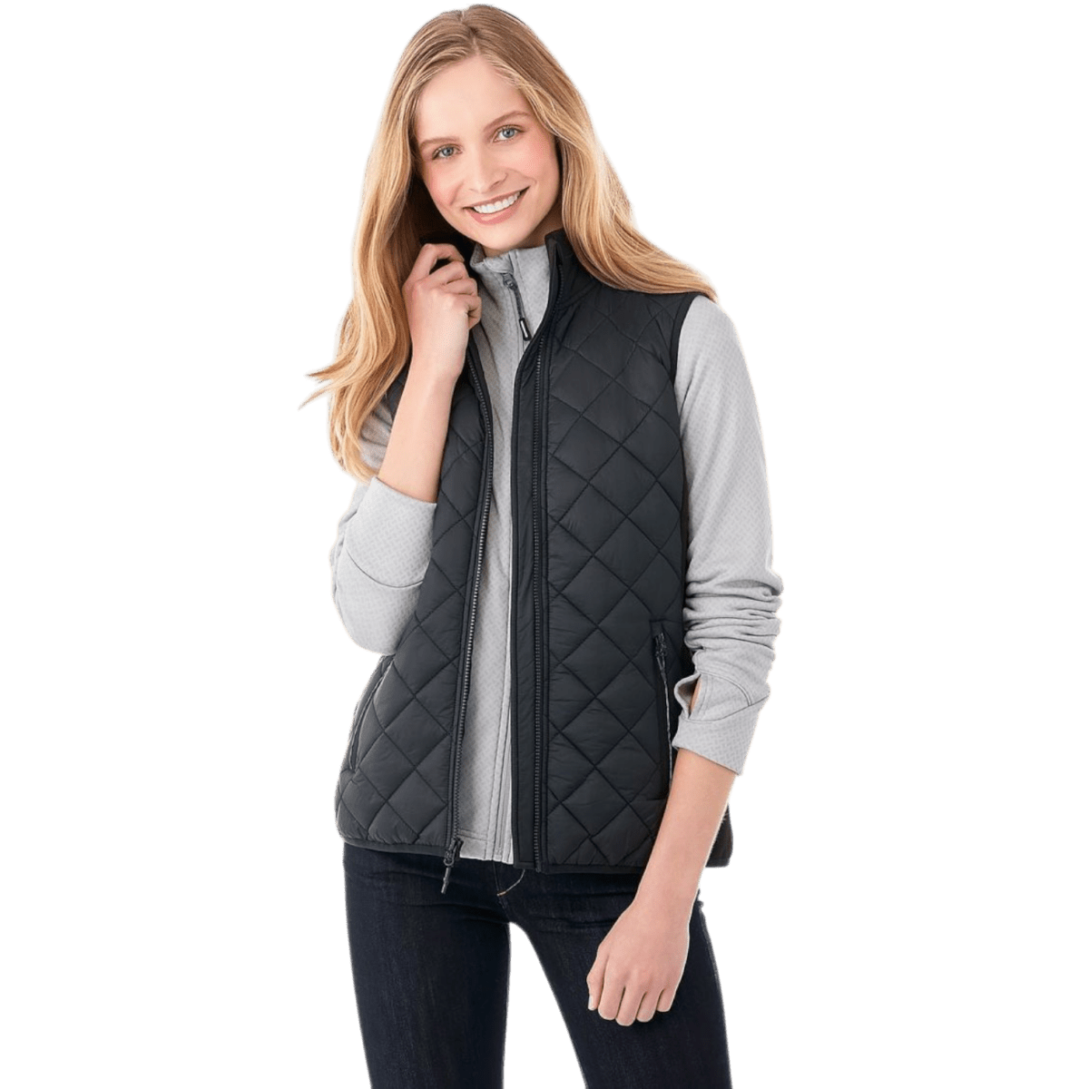 Women's SHEFFORD Heated Vest with Power Bank - Vests - SwagWear
