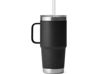 YETI Rambler 25 oz Mug with Straw Lid