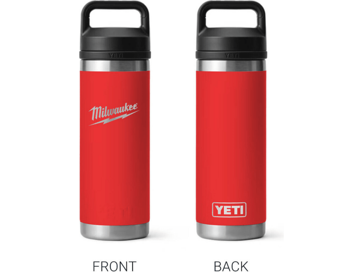 YETI Rambler Bottle 18 oz Chug - Water Bottles - SwagWear
