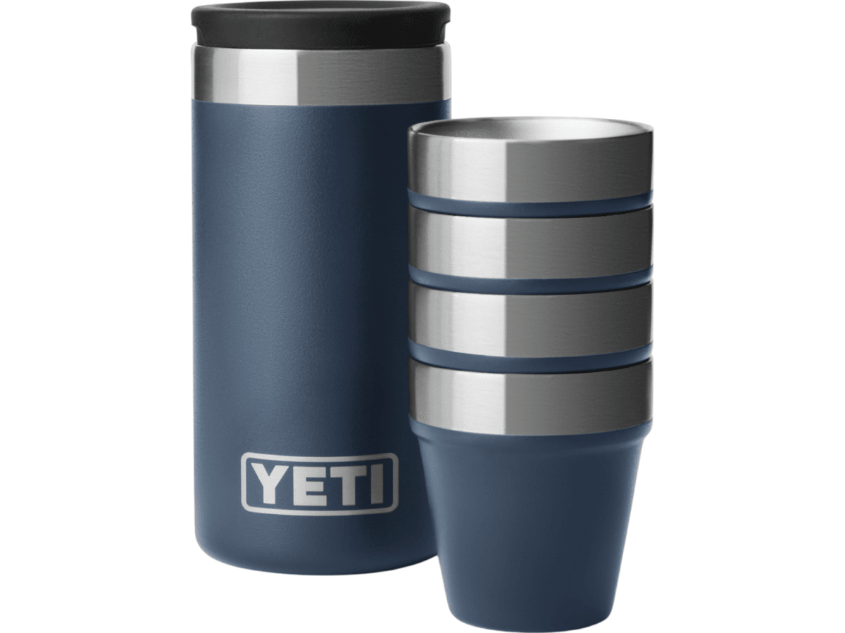 YETI Shot Glasses with Carrying Case - Barware - SwagWear