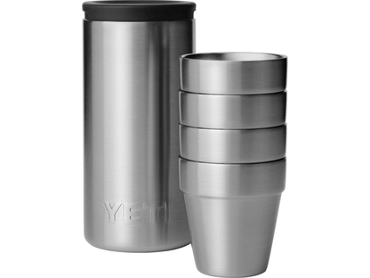 YETI Shot Glasses with Carrying Case
