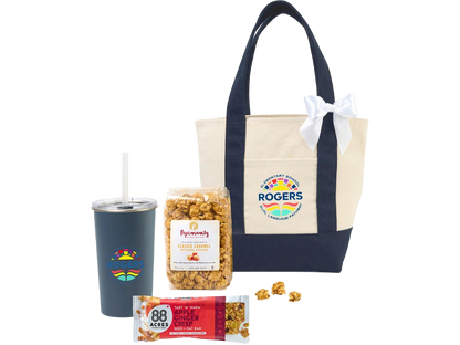 You’re Tote-ally Awesome Gift Set - True Navy - Food Gift Sets