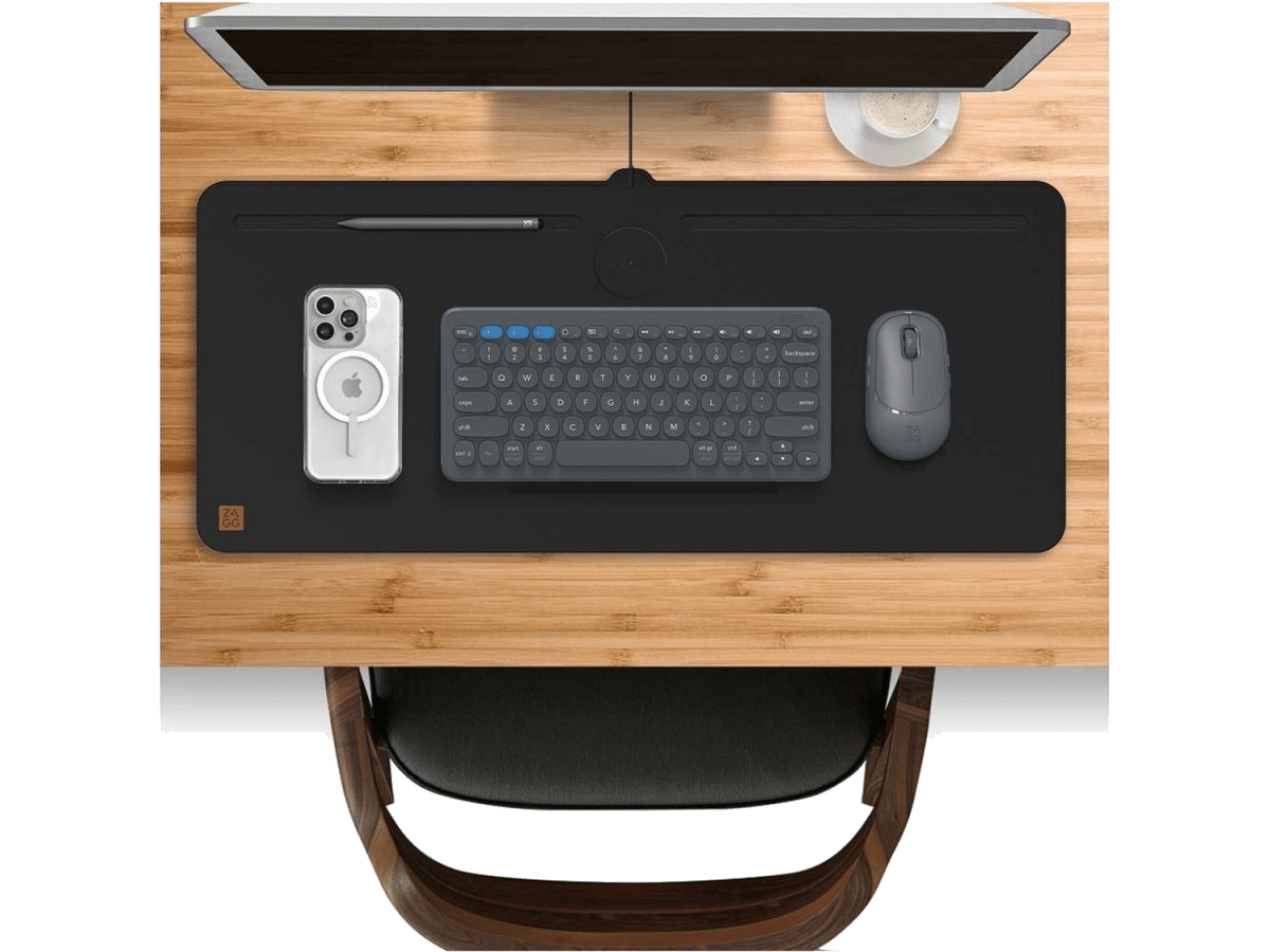 Zagg Desk Mat with Wireless Charging - Charging Pads - SwagWear