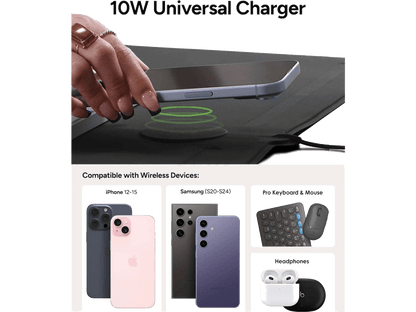 Zagg Desk Mat with Wireless Charging - Charging Pads - SwagWear