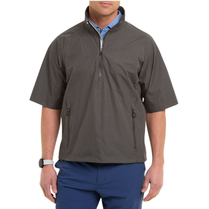 Zero Restriction Men's Power Torque Short-Sleeve Quarter-Zip