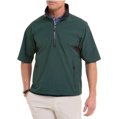 Zero Restriction Men's Power Torque Short-Sleeve Quarter-Zip