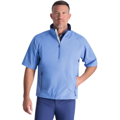 Zero Restriction Men's Power Torque Short-Sleeve Quarter-Zip
