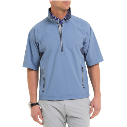 Zero Restriction Men's Power Torque Short-Sleeve Quarter-Zip