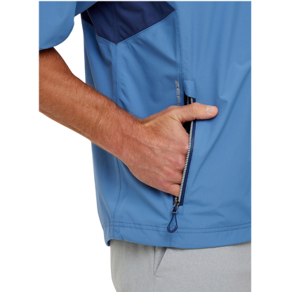 Zero Restriction Men's Power Torque Short-Sleeve Quarter-Zip