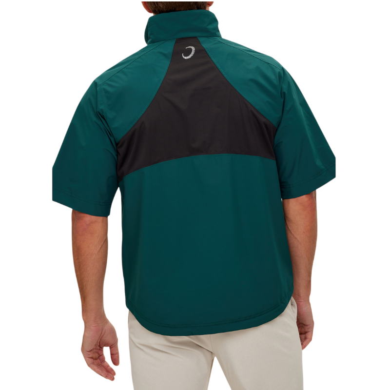 Zero Restriction Men's Power Torque Short-Sleeve Quarter-Zip