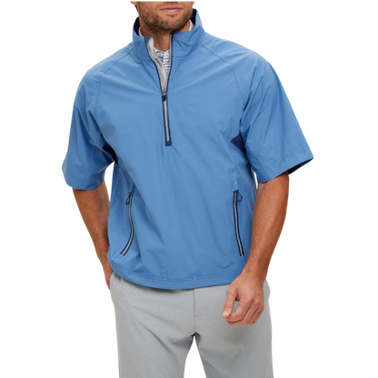 Zero Restriction Men's Power Torque Short-Sleeve Quarter-Zip