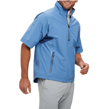 Zero Restriction Men's Power Torque Short-Sleeve Quarter-Zip - Pullovers - SwagWear