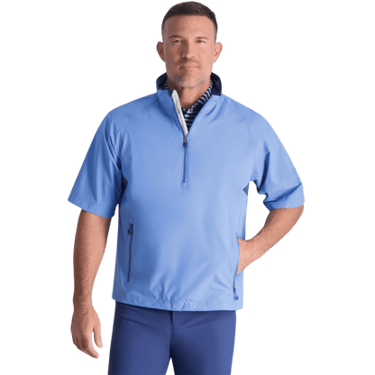 Zero Restriction Men's Power Torque Short-Sleeve Quarter-Zip - Pullovers - SwagWear
