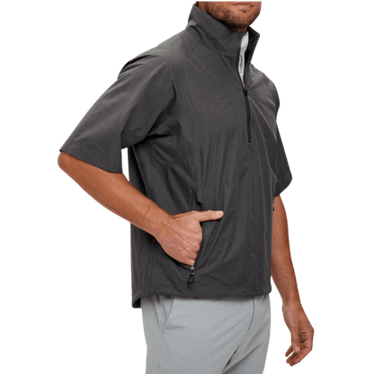 Zero Restriction Men's Power Torque Short-Sleeve Quarter-Zip - Pullovers - SwagWear