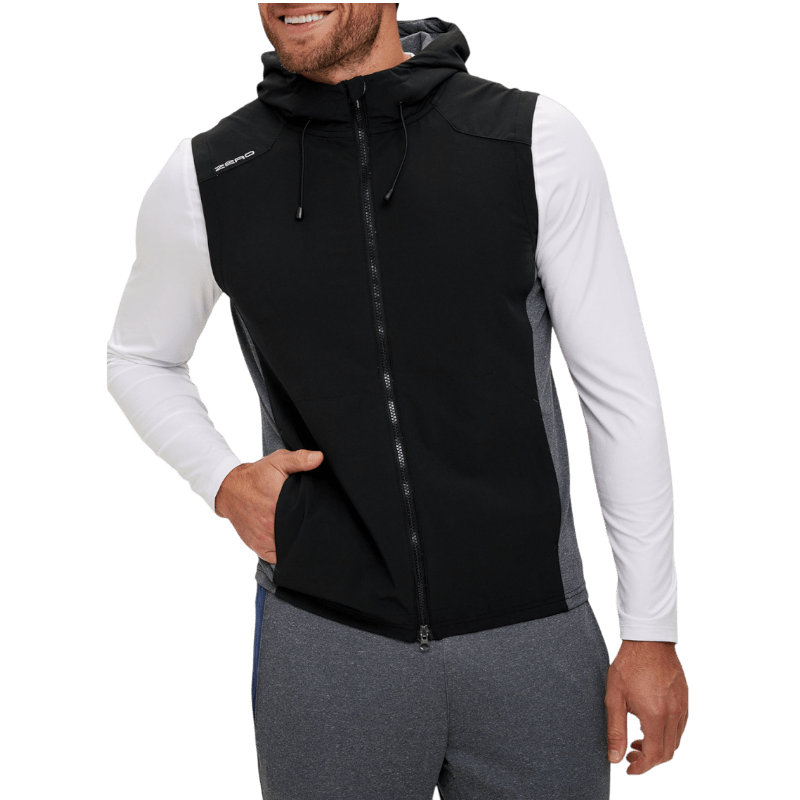 Zero Restriction Men's The Champ Hoodie Vest - Vests - SwagWear