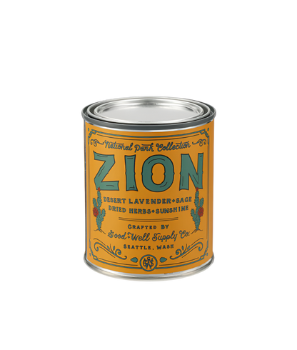 Zion National Park 14 oz Candle - Multi-Colored - Candles