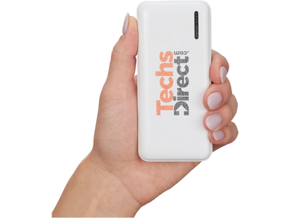 Zodiac High Density 10000 mAh Power Bank - White - Wireless Power Banks