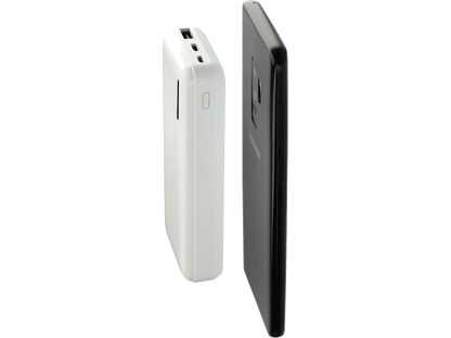 Zodiac High Density 10000 mAh Power Bank - White - Wireless Power Banks