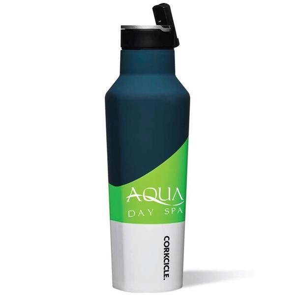 Simple Modern Winter White Ascent Water Bottle with Straw Lid - 20oz